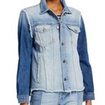 frame denim NWT Frame Le Reconstruct Fringe Jacket Photo 0