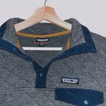 Patagonia Vintage Men’s Organic Cotten Quilt Snap T Pullover Photo 1