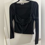 Reformation  Front Clasp Blouse Photo 2