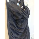 White Stag White Stuff Black Swim Dress Ruched Halter One Piece Swimsuit 2X‎ Photo 1