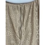 Judith March  Shirt Women Large Beige Lace Embroidered Bell Sleeve Tunic Boho Photo 7