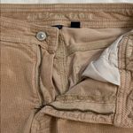 American Eagle Tan Wide Leg Corduroy Cargo Pants Womens Size 2 Photo 2