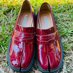 Raboesy Burgundy Patent Leather Split Photo 2