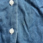 Disney Vintage Mickey Unlimited Jerry Leigh Large Sleeveless Denim Chambray Top Photo 8