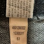 Chico's Platinum Embellished Denim Cropped Jeans Size 12 Large Blue Dark Wash Photo 13