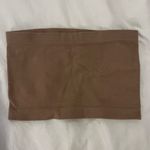 Forever 21  Tan Nude Ribbed Bandeau Tube Top Photo 0