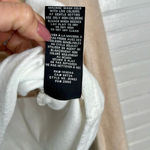 7 For All Mankind  Women's Cropped Terry Cloth V-Neck Sweater Multicolor Size M Photo 8