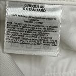 Old Navy  boyfriend skinny distressed patch knees white jeans, size 0 Photo 7