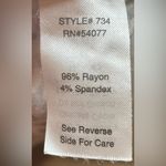 CAbi  #734 Size M Lara Drape Neckline Animal Print Ruched Sleeveless Tunic Photo 2