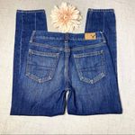 American Eagle  Vintage Button Fly High Rise Jeans Dark Wash Size 2 Photo 6