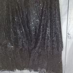 David's Bridal David Bridals black goth homecoming dress Photo 9