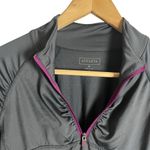 Athleta  Interpid Sun Shield Gray Long Sleeve Quarter Zip Shirt Size Medium Photo 1