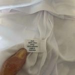 Lane Bryant  Eyelet Dress‎ 20 White Lined Tiered Puff Sleeve Boho Beachy Feminine Photo 9