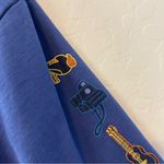 Disney ⭐️ Lilo & Stitch blue icon long sleeve girls hoodie size XL Photo 12