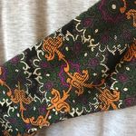 LuLaRoe  Top MARDI GRAS Gray Green Gold 2X Randy BNWT 3/4 Sleeves Baseball Tee Photo 4