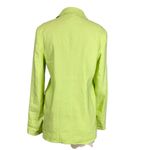 Jason Wu Linen Blend Open Front Blazer Jacket Size Small Photo 3