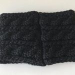 Cable knit Head Band NWT Black Photo 0