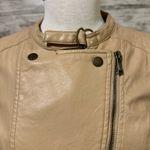 The Vintage Shop Tan Leather Jacket Photo 6