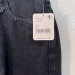 Free People NWT  x We The Free Makai Cutoff Denim Shorts in Washed Black Size 27 Photo 3