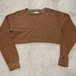 Joah Brown  Long Sleeve Crop Tee! Photo 0