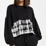 Z Supply  Tempest Tie Dye Crewneck Sweatshirt Women’s Small Photo 0