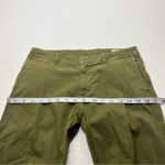 Nili Lotan Cropped Military Jogger Pant‎ Womens Size 2 Green Zipper Pockets Photo 4