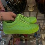 Vans Neon Green  Sneakers Size 7 Photo 2