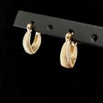 Gold Filled Open Heart Earrings Photo 1