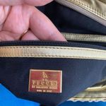 De Vecchi By Hamilton Hodge Woven Top Zip Beach Bag Natural Beige Italian Made Tan Photo 2