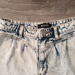 Missguided  Acid Wash Blue Denim Shorts Size 4 Photo 1