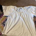 Madewell  white blouse small Photo 1