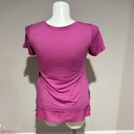 Soft Surroundings  Willa Short Sleeved Tee Top Shirt Radiant Orchid size XS‎ NWOT Photo 4