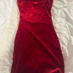 Windsor Red Velvet Dress Photo 1