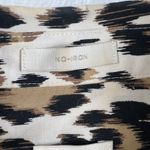 Chico's  0 US S 4 No Iron Button Down Up Shirt Effortless Love Leopard Woman's Photo 9