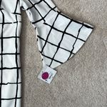 Liz Claiborne NWT gorgeous full lined bell-sleeve mid-length dress with zip back Photo 2