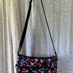 Kipling 3 Zipper Crossbody Adjustable Strap Black Bird Bag No Ape Photo 1