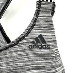 Adidas Size Small heathered gray tank top cross back with cut out climalite Photo 2