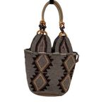 Bohemian Shoulder Bag Beaded Tribe Ethnic Traditional Boho Gray Photo 2