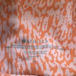 Athleta Women’s Salutation Stash II pink/orange 7/8 animal print leggings M Photo 3