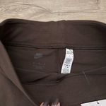 Nike  Tight Fit Mid Rise Brown Biker Shorts Photo 6