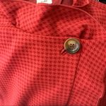 CAbi Celebration Jacket Red Square Houndstooth #3546 Size Small Photo 8