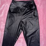 Aerie  Women’s Black Offline Real Luxe Faux Leather Leggings Size Medium NWT Photo 1