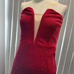 AMTIUOS red glitter strap dress ✨ Photo 4