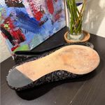 Vera Wang  Black and Silver Paisley Flats Photo 6