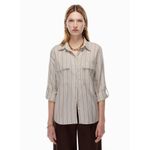 Aritzia  Babaton Utility Button Down Shirt Photo 3