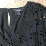 Simply Vera [ wang] NWT medium black eyelet dress Photo 2