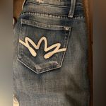 Bootcut Kira Plastina Light Wash Blue Denim, Distressed, Size 27 Photo 4