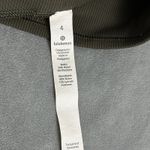 Lululemon  Dance Studio Pants Dark Olive Pinstripe Size 4 Drawstring Ankle 25" Photo 8