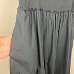 A New Day Dress Women XL Black Midi Sleeveless Ribbed Tank Pockets A-Line Summer Photo 6