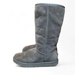 UGG  Classic Tall Gray Suede Sheepskin Boots Women’s US 7 EU 38 comfort warm Photo 2